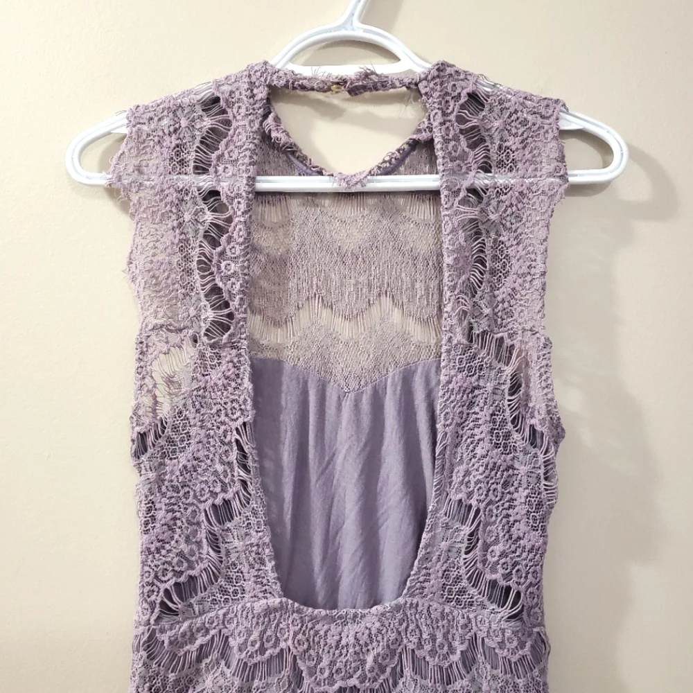 Intimately Free People - Daydream Lace Bodycon Dress - Size S - Picture 12 of 13